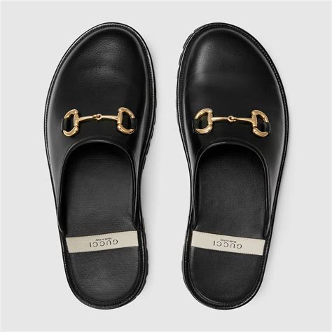 mocassino slipper gucci uomo|gucci men's slippers.